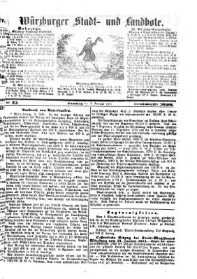 Würzburger Stadt- und Landbote Samstag 4. Februar 1871