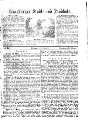 Würzburger Stadt- und Landbote Montag 13. März 1871