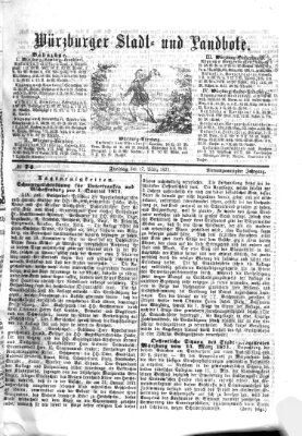 Würzburger Stadt- und Landbote Freitag 17. März 1871