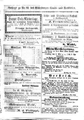 Würzburger Stadt- und Landbote Donnerstag 6. April 1871