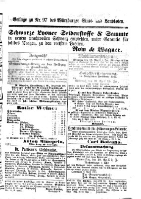 Würzburger Stadt- und Landbote Donnerstag 13. April 1871