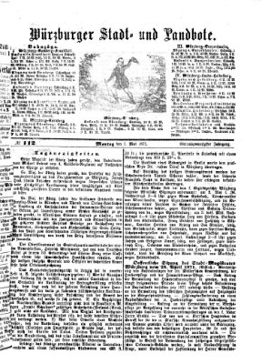 Würzburger Stadt- und Landbote Montag 1. Mai 1871