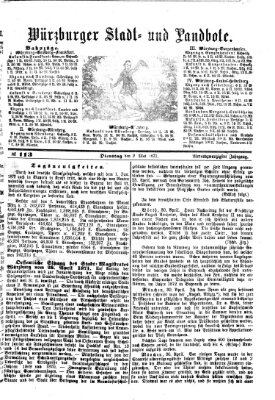 Würzburger Stadt- und Landbote Dienstag 2. Mai 1871