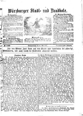 Würzburger Stadt- und Landbote Donnerstag 25. Mai 1871