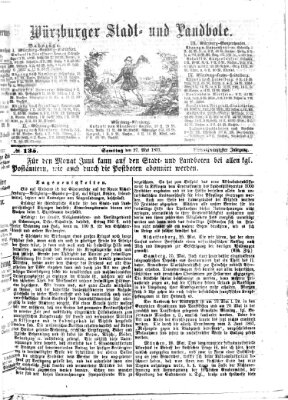 Würzburger Stadt- und Landbote Samstag 27. Mai 1871