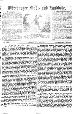 Würzburger Stadt- und Landbote Samstag 17. Juni 1871