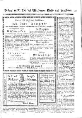 Würzburger Stadt- und Landbote Samstag 24. Juni 1871