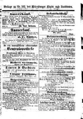 Würzburger Stadt- und Landbote Mittwoch 28. Juni 1871