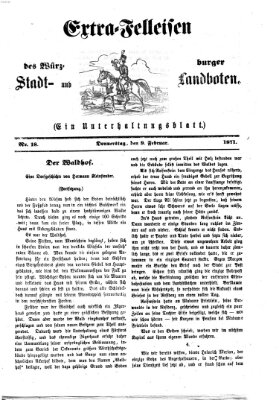 Extra-Felleisen (Würzburger Stadt- und Landbote) Donnerstag 9. Februar 1871