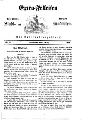 Extra-Felleisen (Würzburger Stadt- und Landbote) Donnerstag 2. März 1871