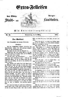 Extra-Felleisen (Würzburger Stadt- und Landbote) Donnerstag 9. März 1871