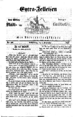 Extra-Felleisen (Würzburger Stadt- und Landbote) Donnerstag 7. September 1871