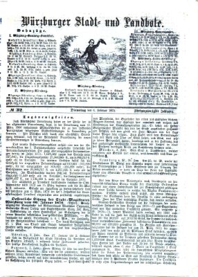 Würzburger Stadt- und Landbote Dienstag 6. Februar 1872