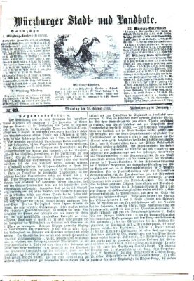 Würzburger Stadt- und Landbote Montag 19. Februar 1872