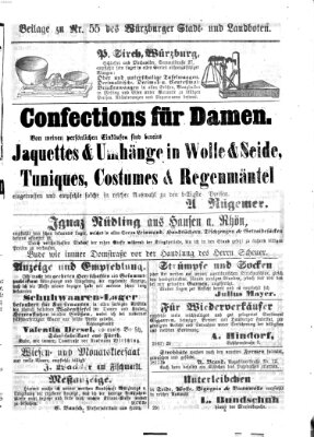 Würzburger Stadt- und Landbote Montag 4. März 1872