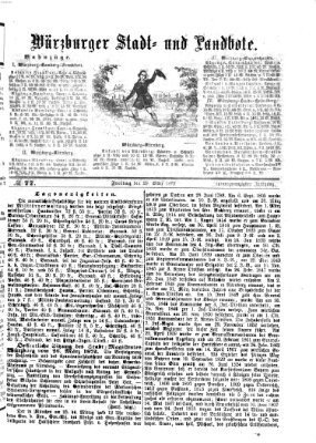 Würzburger Stadt- und Landbote Freitag 29. März 1872