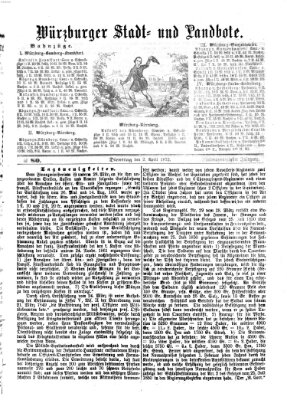 Würzburger Stadt- und Landbote Dienstag 2. April 1872