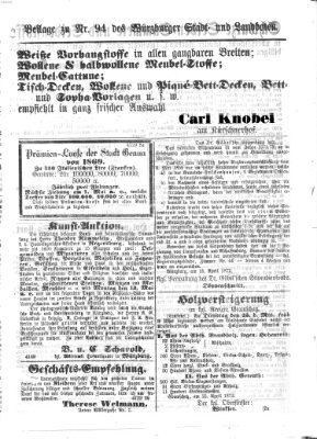 Würzburger Stadt- und Landbote Donnerstag 18. April 1872