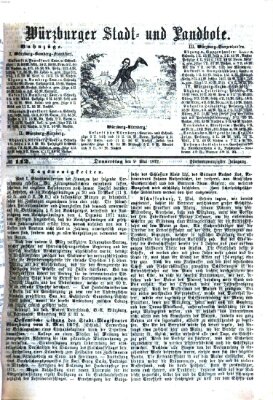 Würzburger Stadt- und Landbote Donnerstag 9. Mai 1872