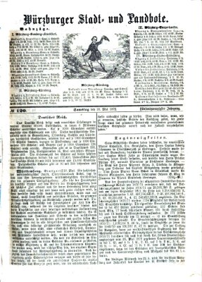 Würzburger Stadt- und Landbote Samstag 18. Mai 1872