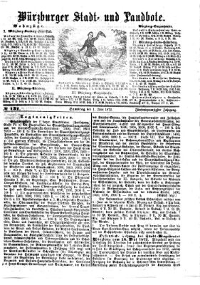 Würzburger Stadt- und Landbote Samstag 1. Juni 1872