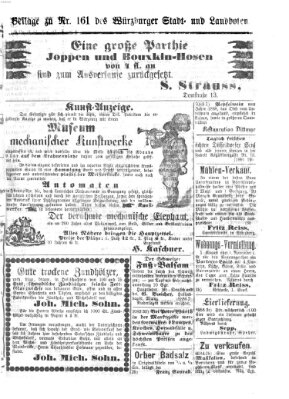 Würzburger Stadt- und Landbote Samstag 6. Juli 1872