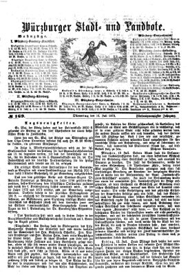 Würzburger Stadt- und Landbote Dienstag 16. Juli 1872