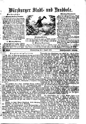 Würzburger Stadt- und Landbote Donnerstag 1. August 1872