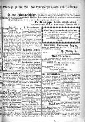 Würzburger Stadt- und Landbote Samstag 31. August 1872