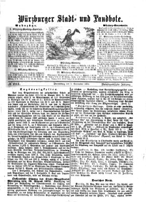 Würzburger Stadt- und Landbote Dienstag 3. September 1872