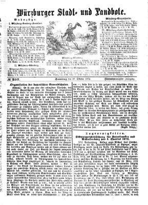 Würzburger Stadt- und Landbote Samstag 26. Oktober 1872