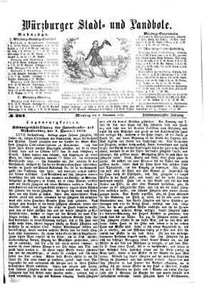 Würzburger Stadt- und Landbote Montag 4. November 1872