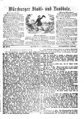 Würzburger Stadt- und Landbote Freitag 15. November 1872