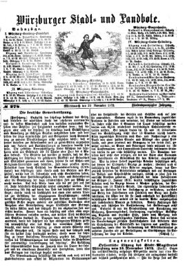 Würzburger Stadt- und Landbote Mittwoch 20. November 1872