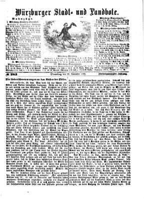 Würzburger Stadt- und Landbote Dienstag 26. November 1872