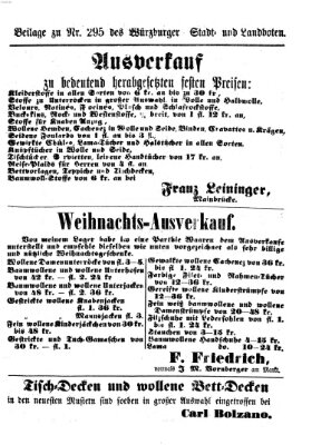 Würzburger Stadt- und Landbote Dienstag 10. Dezember 1872