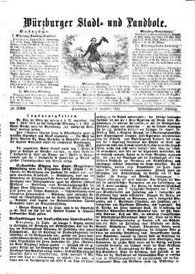 Würzburger Stadt- und Landbote Samstag 14. Dezember 1872