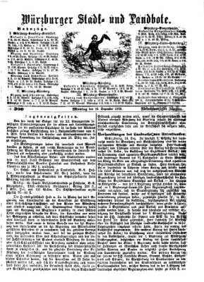 Würzburger Stadt- und Landbote Montag 16. Dezember 1872