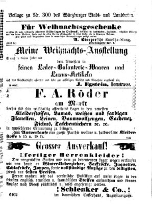 Würzburger Stadt- und Landbote Montag 16. Dezember 1872