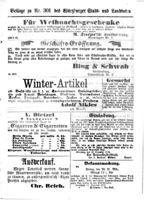 Würzburger Stadt- und Landbote Dienstag 17. Dezember 1872