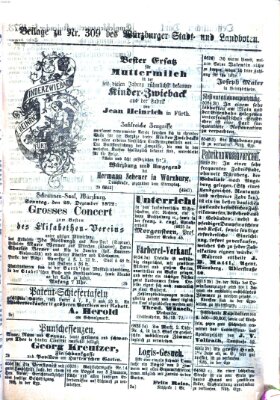 Würzburger Stadt- und Landbote Freitag 27. Dezember 1872