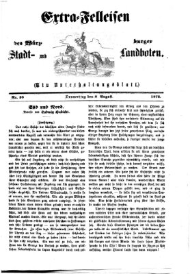 Extra-Felleisen (Würzburger Stadt- und Landbote) Donnerstag 8. August 1872