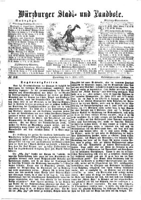 Würzburger Stadt- und Landbote Samstag 1. März 1873