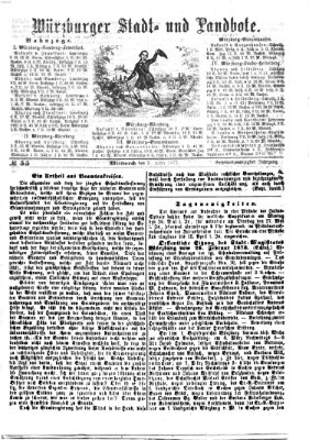 Würzburger Stadt- und Landbote Mittwoch 5. März 1873