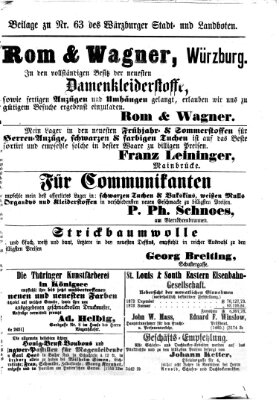 Würzburger Stadt- und Landbote Freitag 14. März 1873