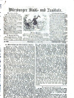 Würzburger Stadt- und Landbote Samstag 5. April 1873