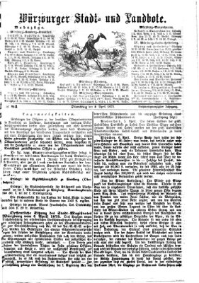 Würzburger Stadt- und Landbote Dienstag 8. April 1873