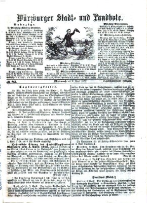 Würzburger Stadt- und Landbote Mittwoch 9. April 1873