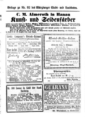 Würzburger Stadt- und Landbote Donnerstag 17. April 1873