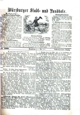 Würzburger Stadt- und Landbote Samstag 3. Mai 1873